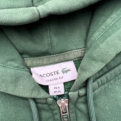 Lacoste Pullover Hoodie Sweater Zipper (M)