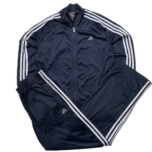 Tracksuit Trainingsanzug Vintage Adidas Baggy Open Leg (L)