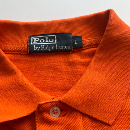 Ralph Lauren Polohemd Big Pony Chief Keef in Orange (L)