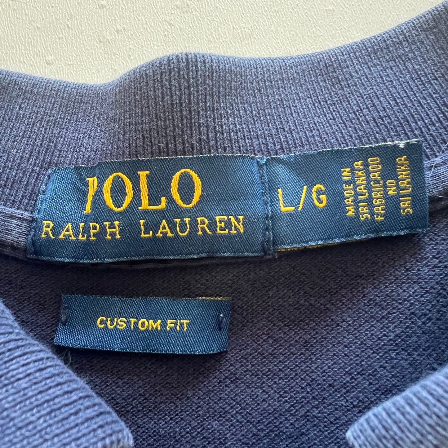 Ralph Lauren Polohemd Big Pony Chief Keef in blau(M)