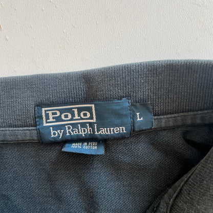 Ralph Lauren Polohemd in schwarz  (L)