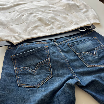 Diesel Jeans Vintage Straight Leg in blau 32/32 (L)