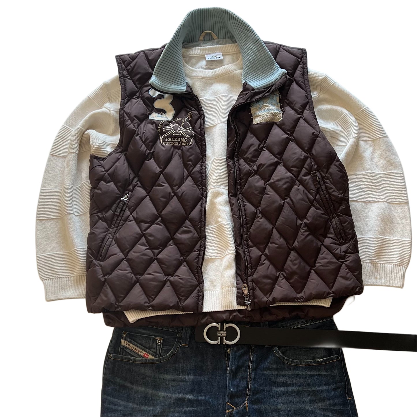 La Martina Weste in braun (L)